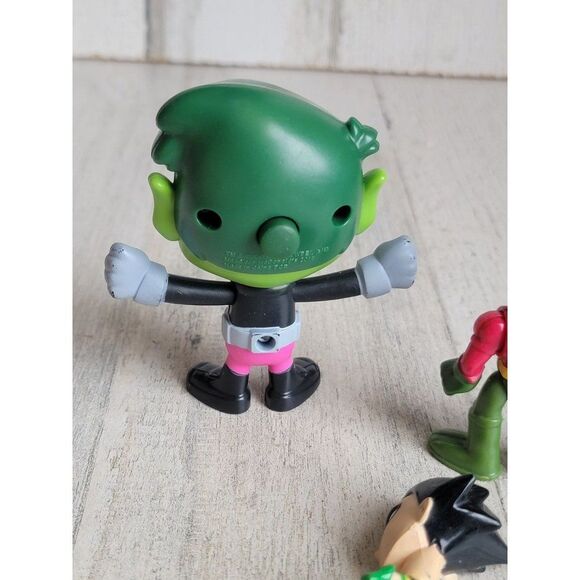 Teen Titans Beast Boy Robin action figure playset toy - Picture 6 of 7